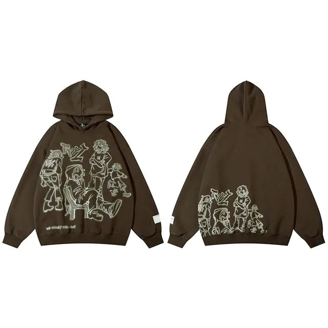 Streetwear Graphic Hoodie