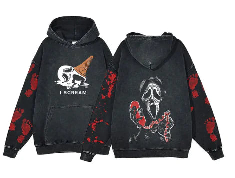 Halloween Scream Ghostface Hoodie