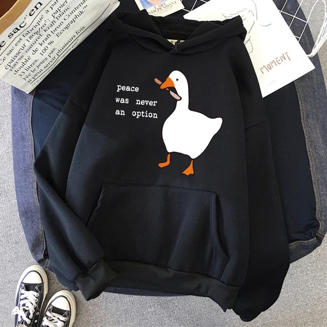 Graphic Goose Hoodie