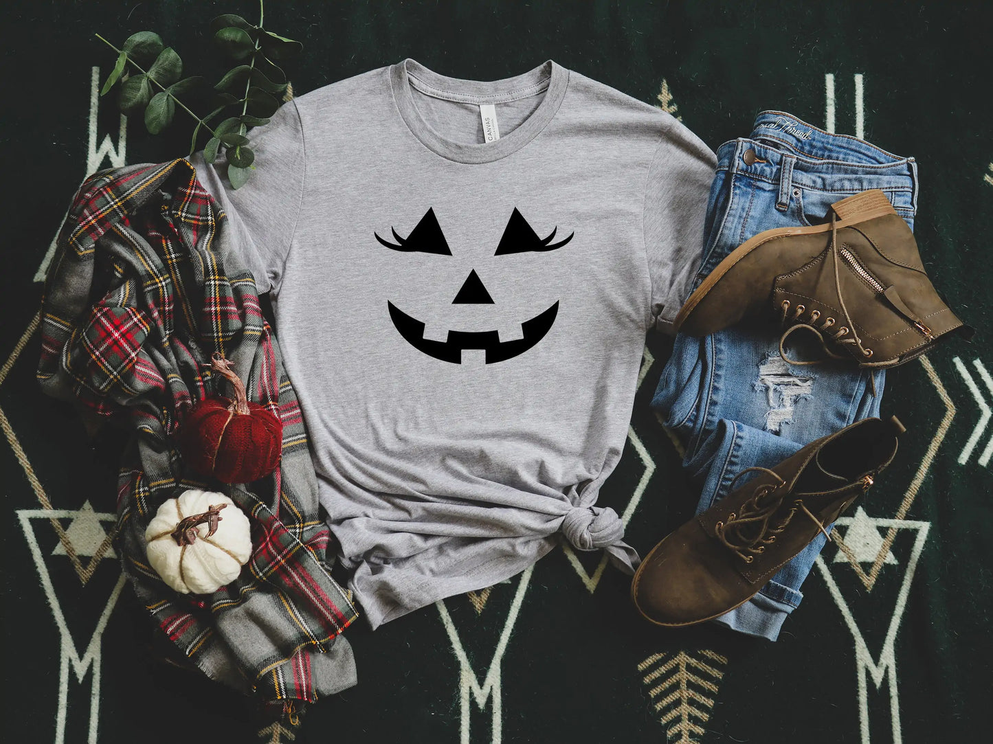 Halloween Pumpkin Face Shirt