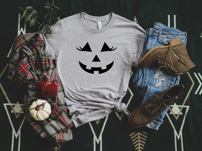 Halloween Pumpkin Face Shirt