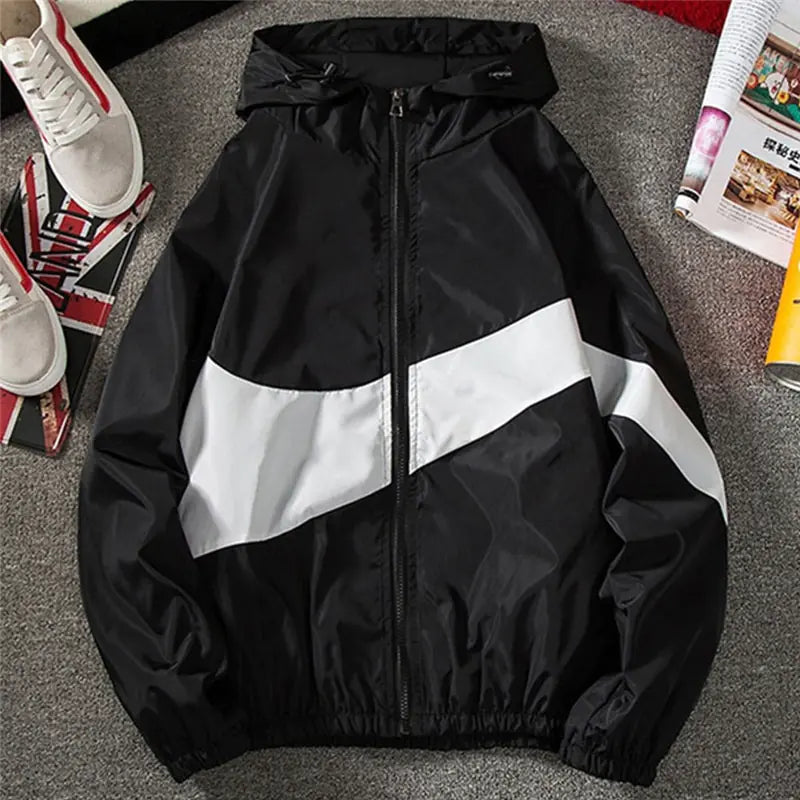 Casual Hooded Sportwear Jacket