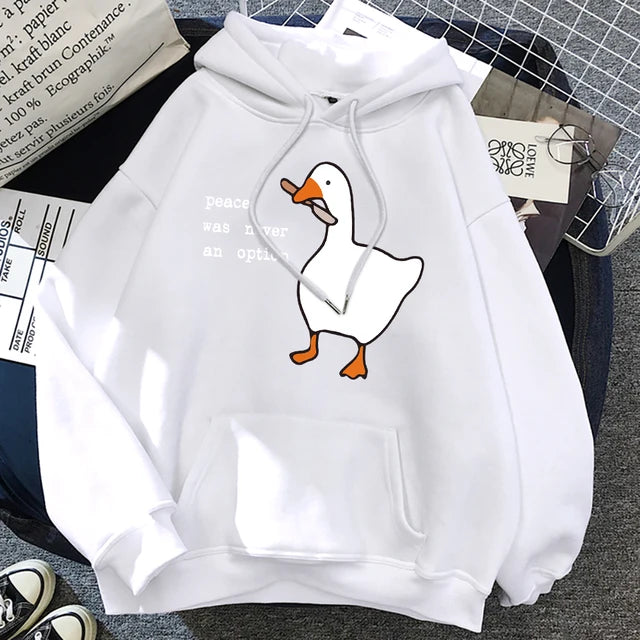 Graphic Goose Hoodie