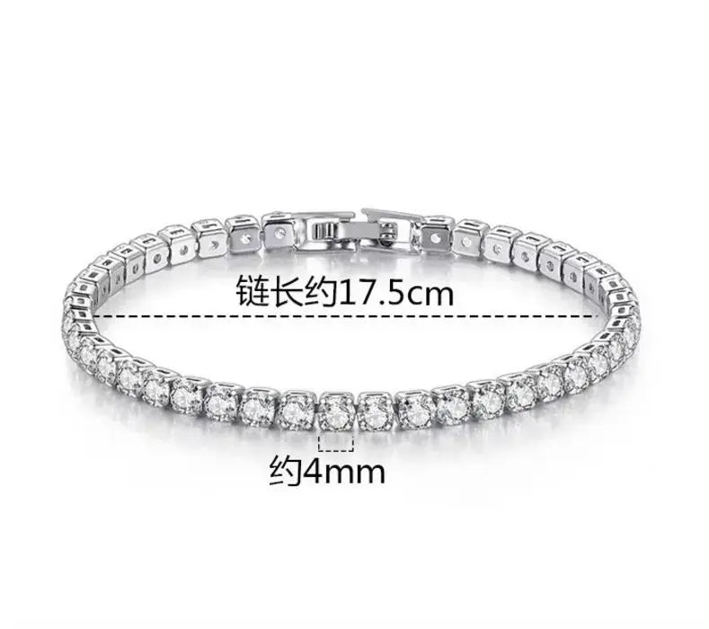 Zircon Tennis Bracelet