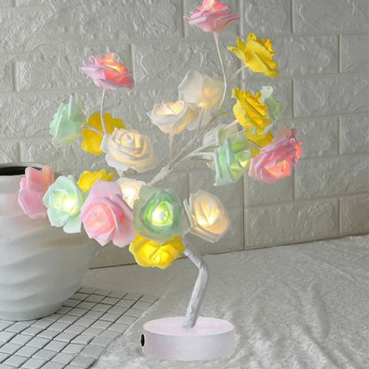 LED Rose Flower Table Lamp